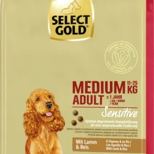 Select Gold Sensitive Adult Medium Lamm/Reis 12 kg Bestseller